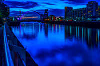 Dusk at the River Clyde